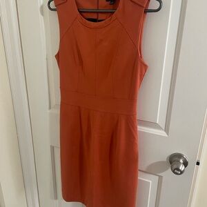 Banana Republic Vibrant Orange Mini Dress